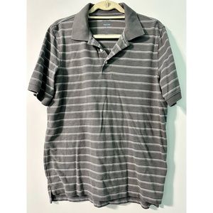 Men’s Croft & Barrow Striped Pique Polo – Summer Comfort Classic – Medium